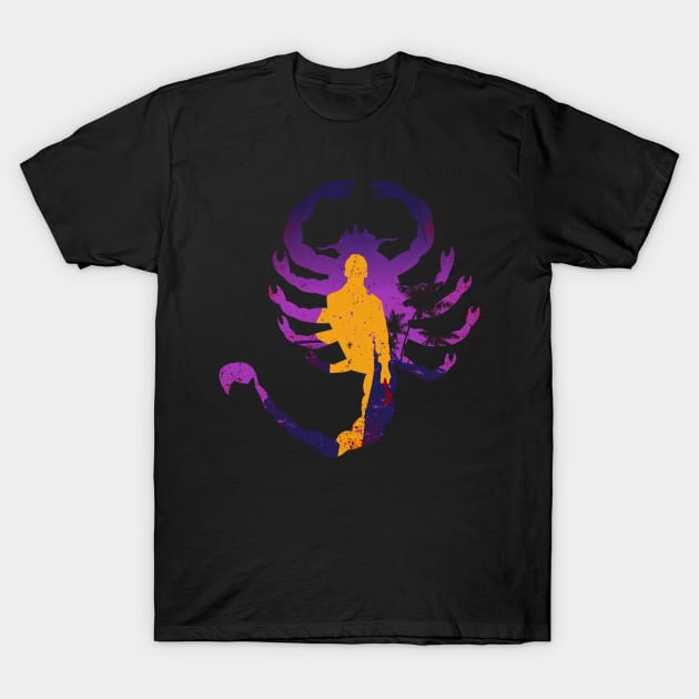 The Driving Scorpion T-Shirt by alecxps